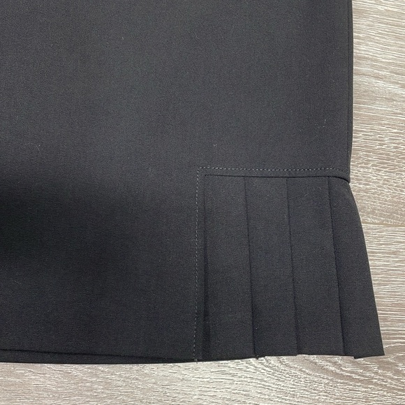 Tahari Arthur Levine Julie Pencil Skirt Side Hem Pleats 6P - Picture 8 of 13
